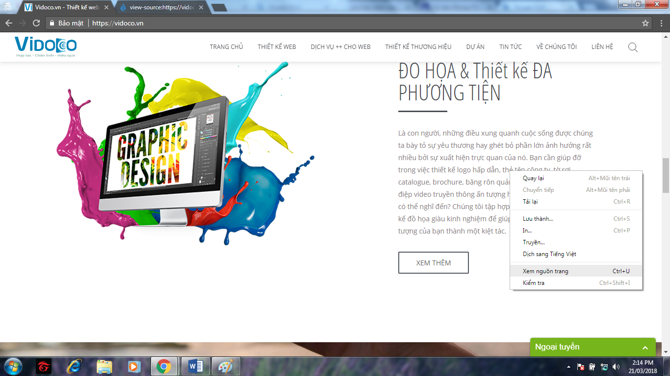 Bước 1 cách lấy html
